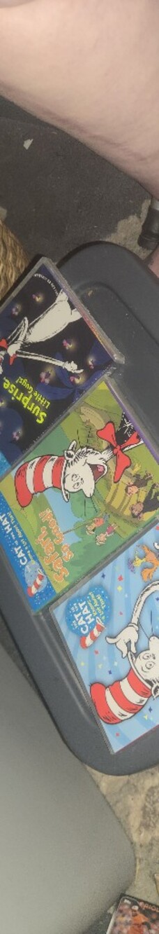 Dr. Seuss DVDs Lot - Red, Green, Blue Covers